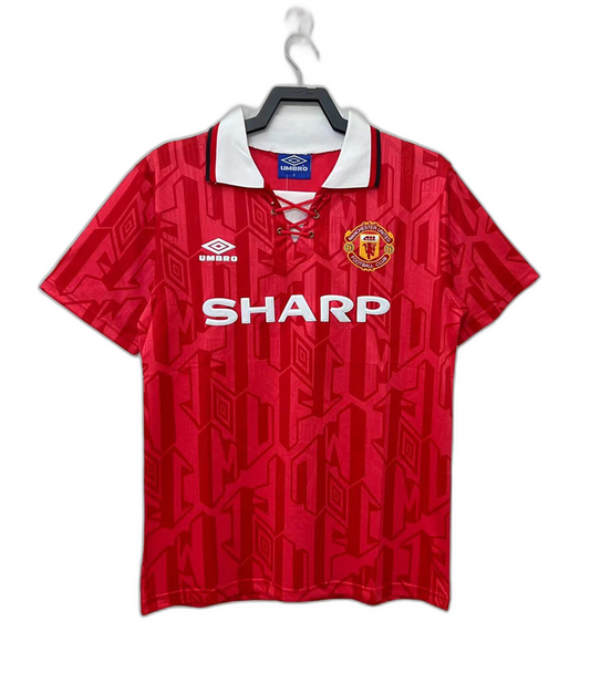 Manchester United 92/94 I Home Camisa - Versão Retrô