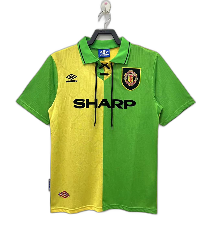 Manchester United 92/94 II Away Camisa - Versão Retrô