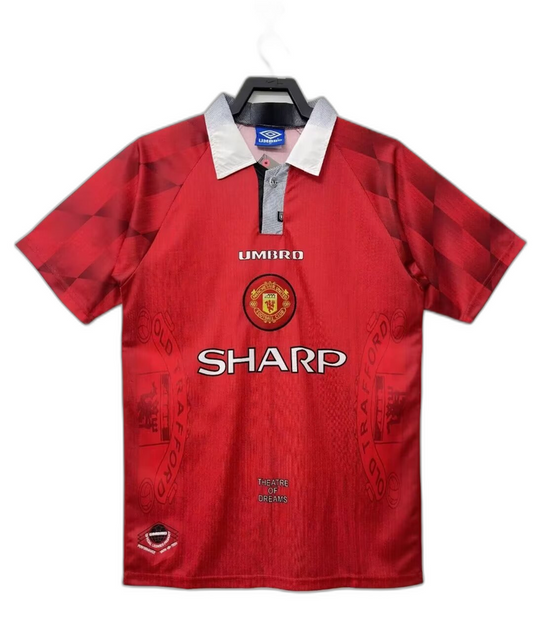Manchester United 96/97 I Home Camisa - Versão Retrô