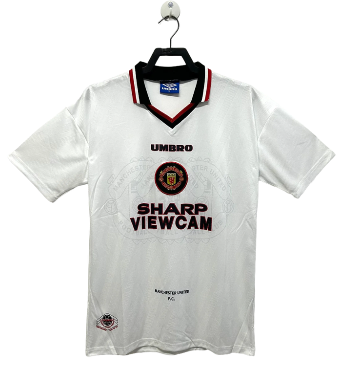 Manchester United 96/97 II Away Camisa - Versão Retrô