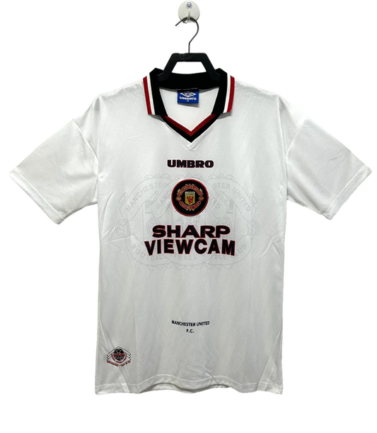 Manchester United 96/97 II Away Camisa - Versão Retrô