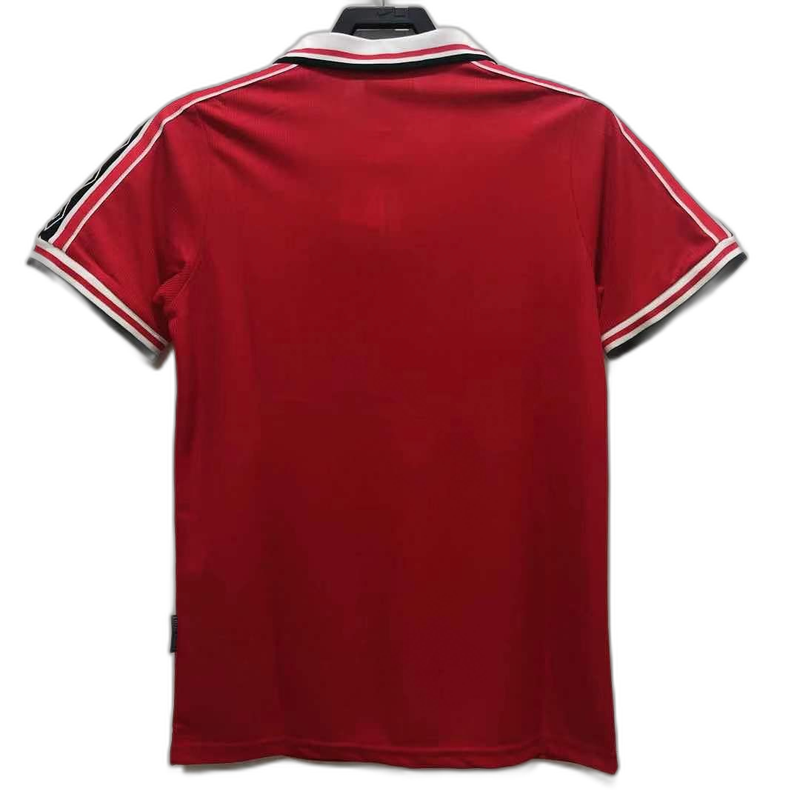 Manchester United 98/99 I Home Camisa - Versão Retrô