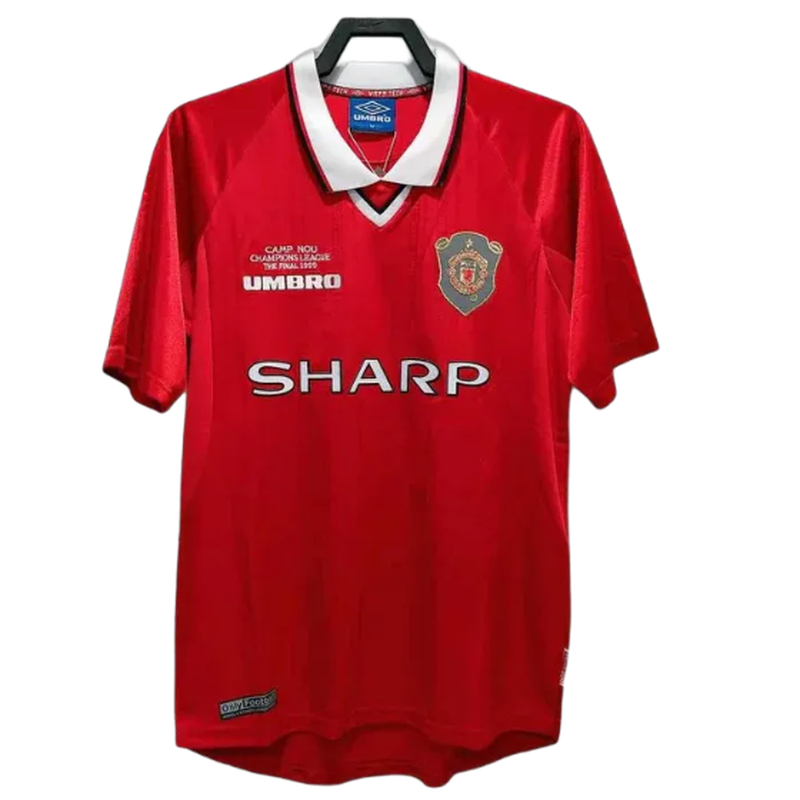 Manchester United 99/00 I Home Camisa - Versão Retrô