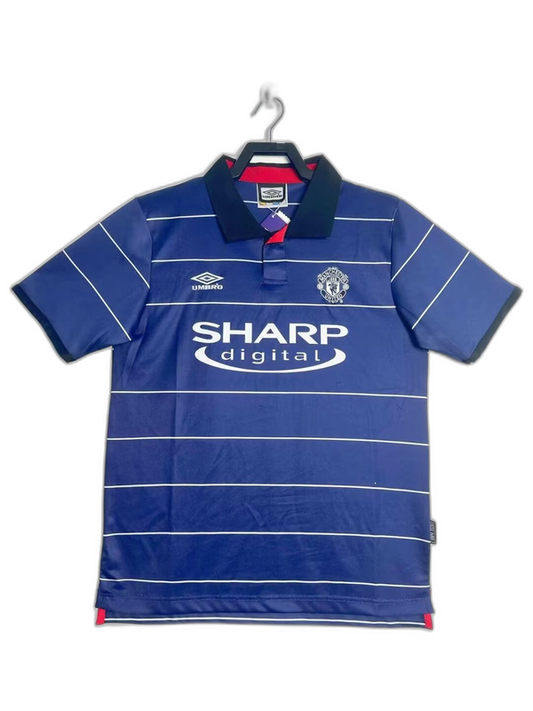 Manchester United 99/00 II Away Camisa - Versão Retrô