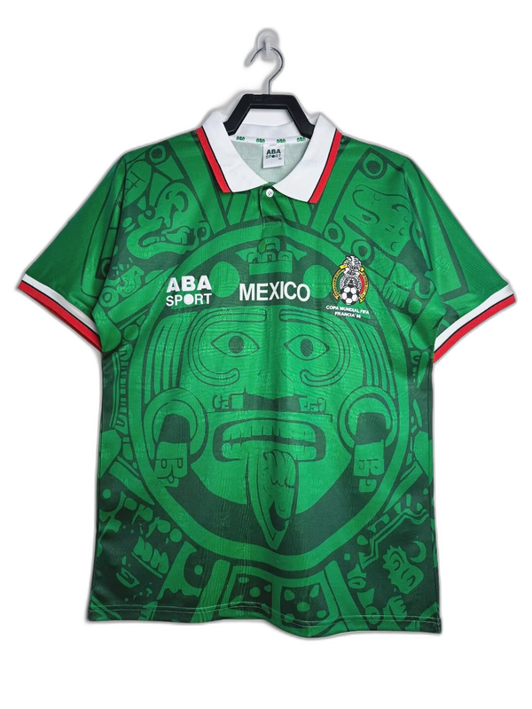 Mexico 1998 I Home Camisa - Versão Retrô
