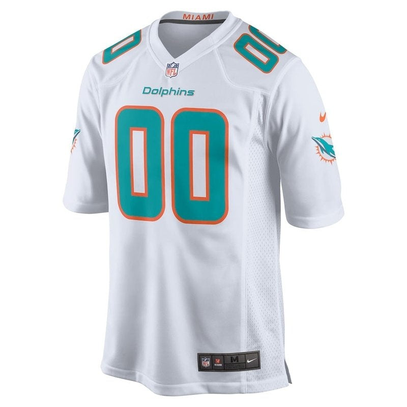 Miami Dolphins - Personalizada NFL Game Camisa - Branca