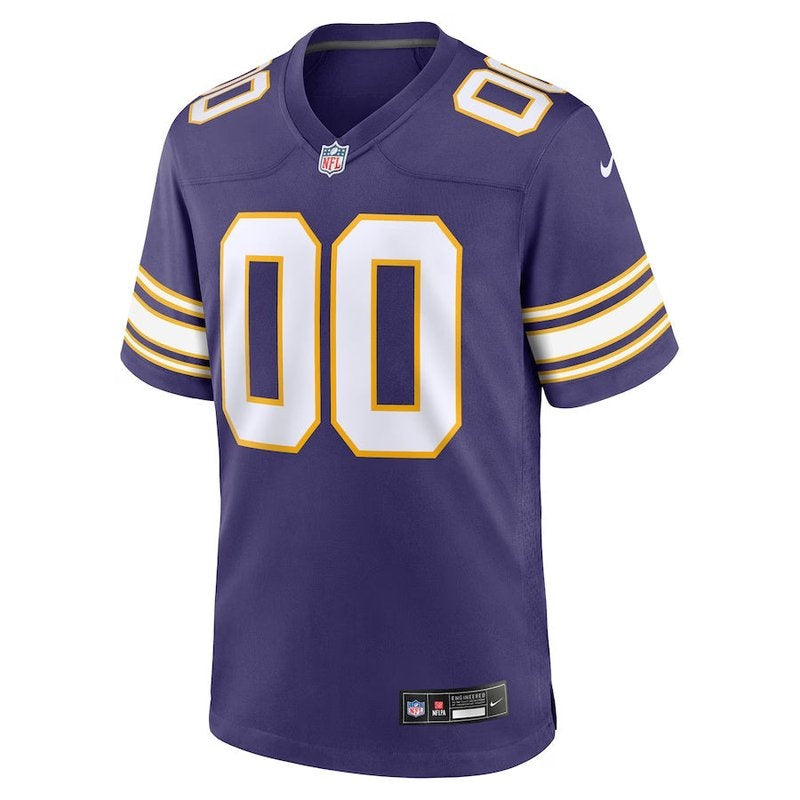 Minnesota Vikings - Classic Personalizada NFL Game Camisa - Roxa