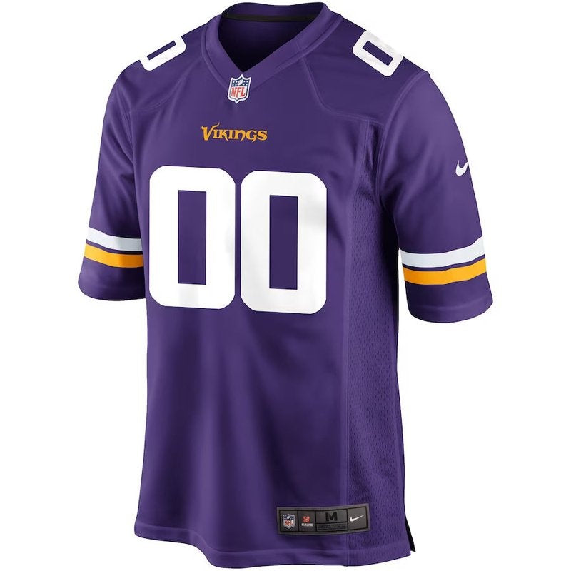Minnesota Vikings - Personalizada NFL Game Camisa - Roxa