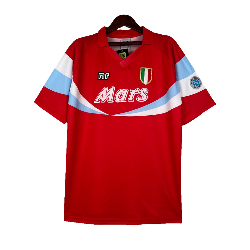 Napoli 90/91 II Away Camisa - Versão Retrô