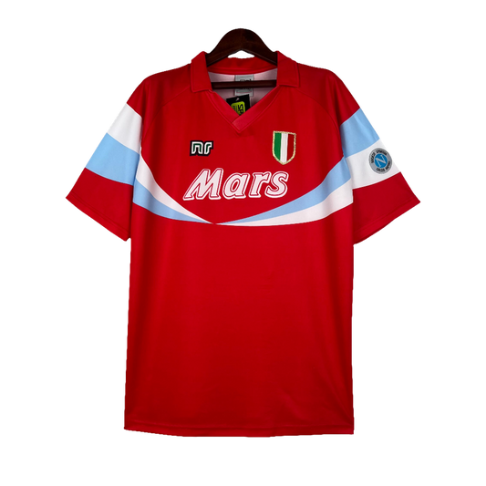 Napoli 90/91 II Away Camisa - Versão Retrô
