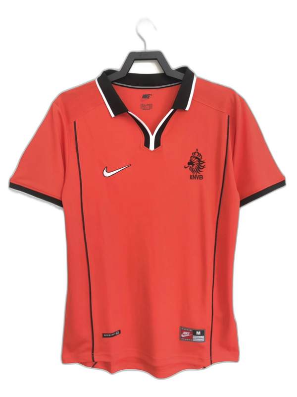Netherlands 1998 I Home Camisa - Versão Retrô