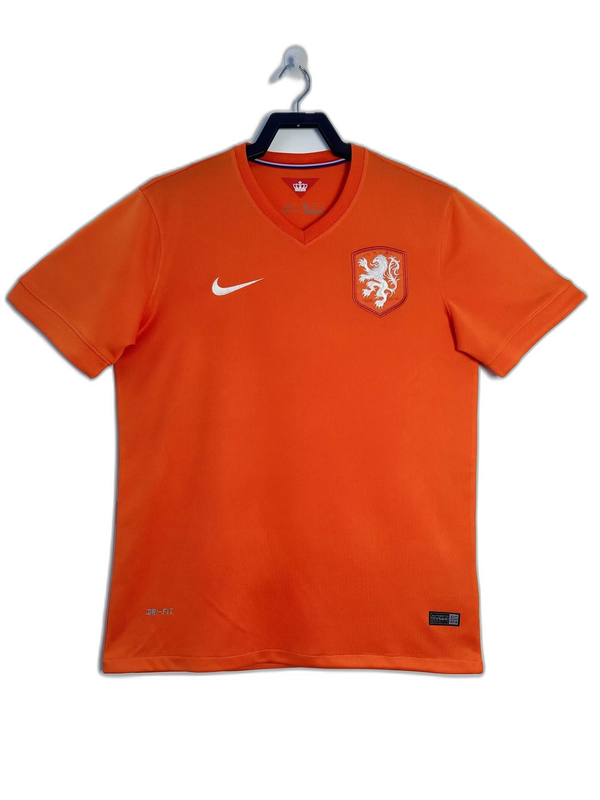Netherlands 2014 I Home Camisa - Versão Retrô