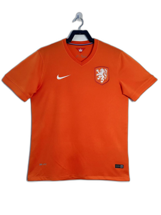 Netherlands 2014 I Home Camisa - Versão Retrô
