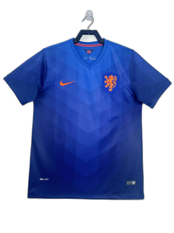 Netherlands 2014 II Away Camisa - Versão Retrô