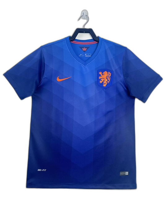 Netherlands 2014 II Away Camisa - Versão Retrô
