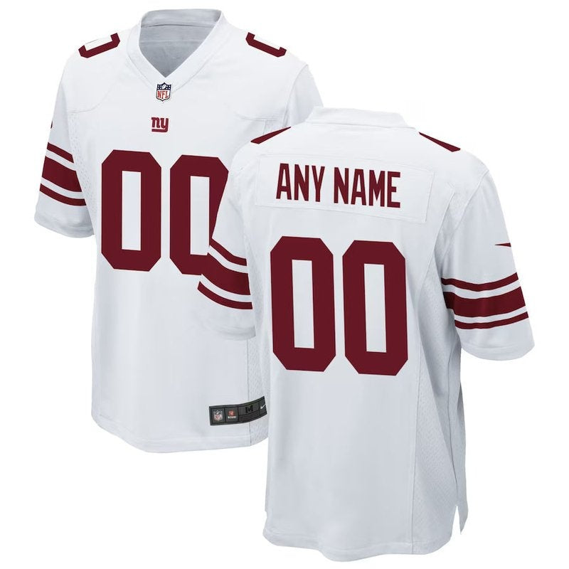 New York Giants - Personalizada NFL Game Camisa - Branca