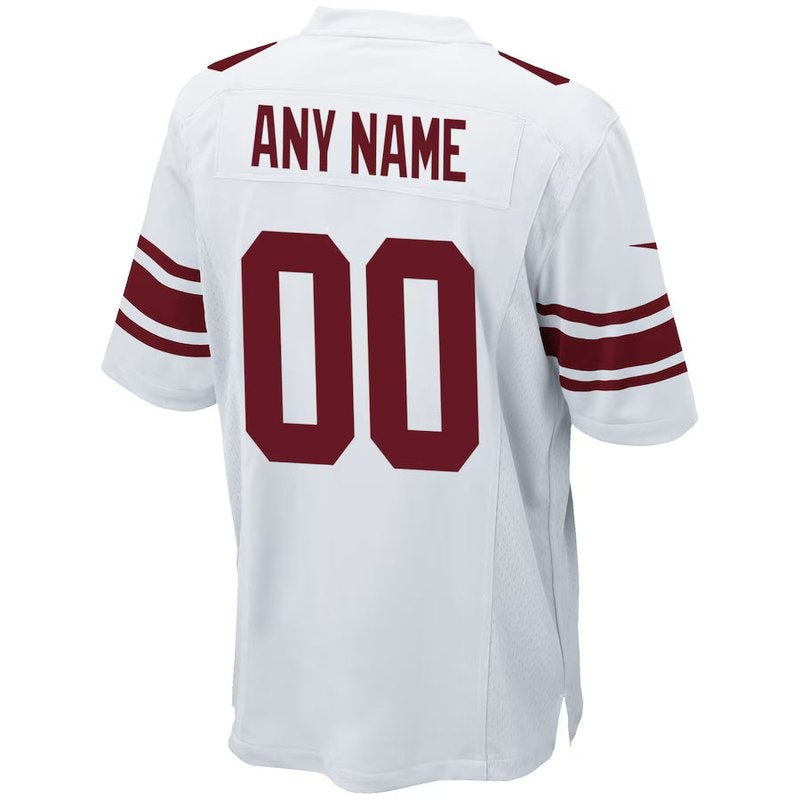 New York Giants - Personalizada NFL Game Camisa - Branca