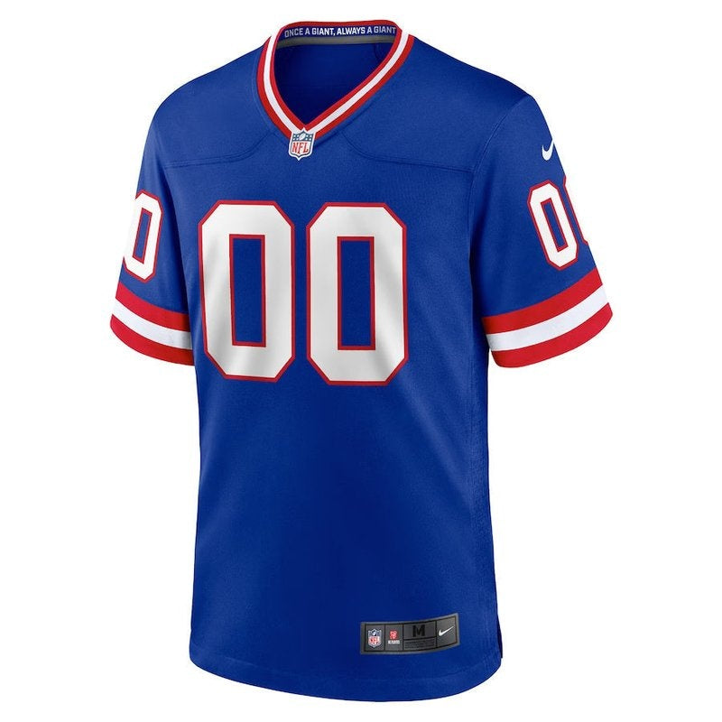 New York Giants - Royal Classic Personalizada NFL Game Camisa