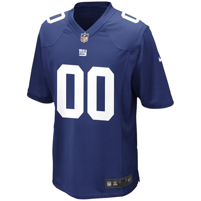 New York Giants - Royal Personalizada NFL Game Camisa