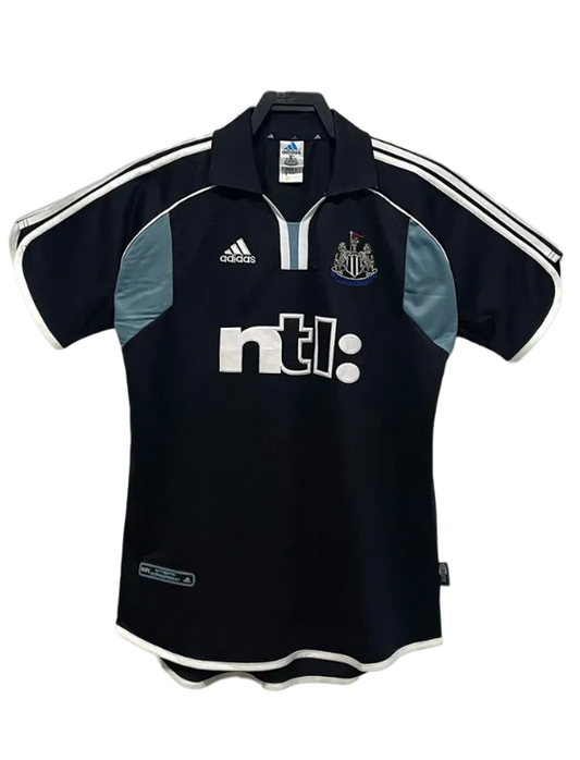 Newcastle United 00/01 II Away Camisa - Versão Retrô