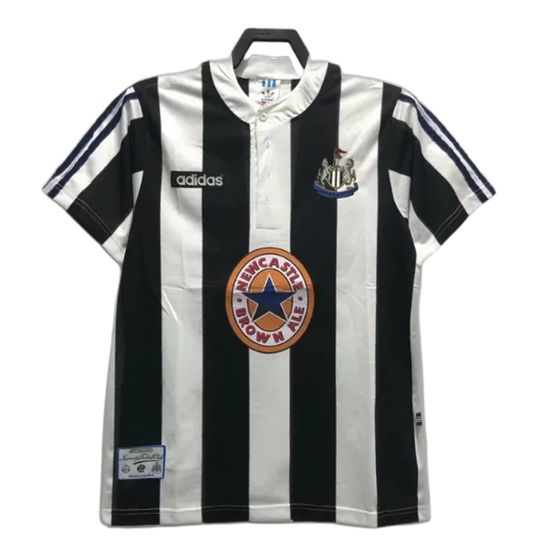 Newcastle United 95/97 I Home Camisa - Versão Retrô