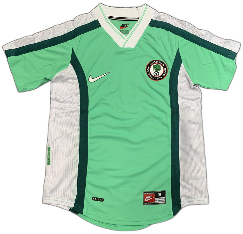 Nigeria 1998 I Home Camisa - Versão Retrô