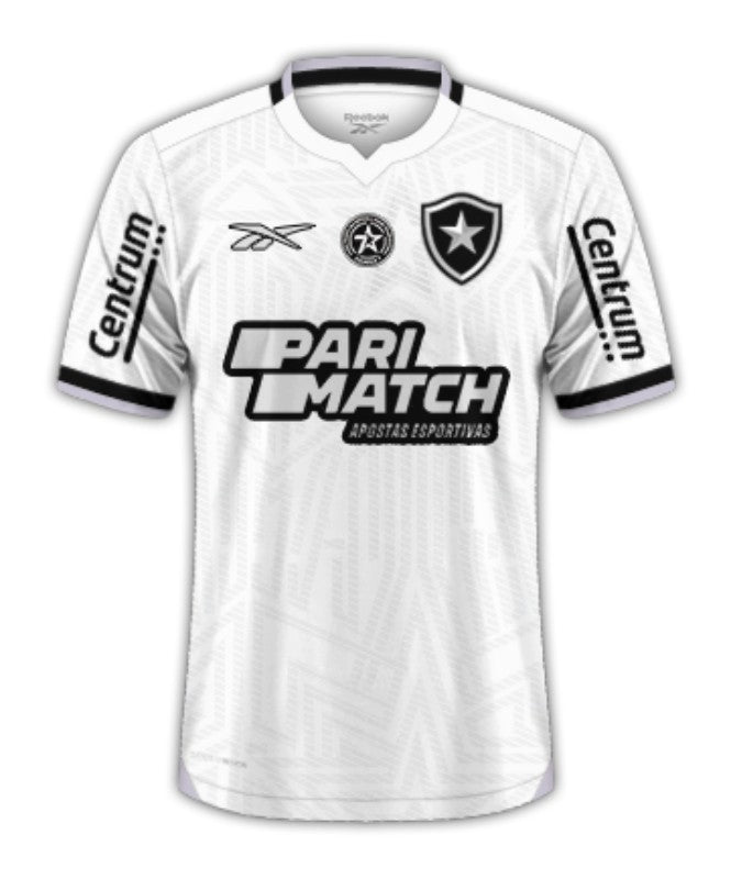 Botafogo 24/25 III Third Camisa - All Sponsors - Versão Torcedor