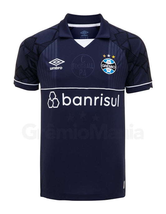 Gremio 23/24 Camisa de Goleiro - Dark Azul - Versão Torcedor
