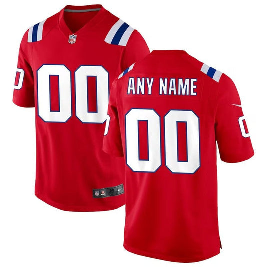 Patriots - Alternate Personalizada NFL Camisa - Vermelha