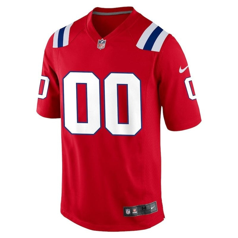 Patriots - Alternate Personalizada NFL Camisa - Vermelha