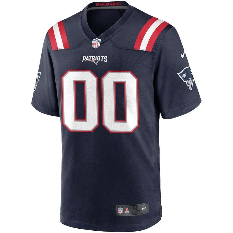 Patriots - Personalizada NFL Game Camisa - Navy