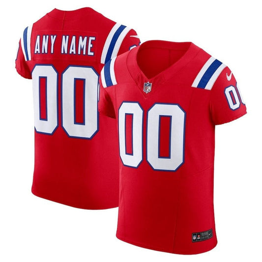 Patriots - Personalizada NFL Camisa - Vermelha