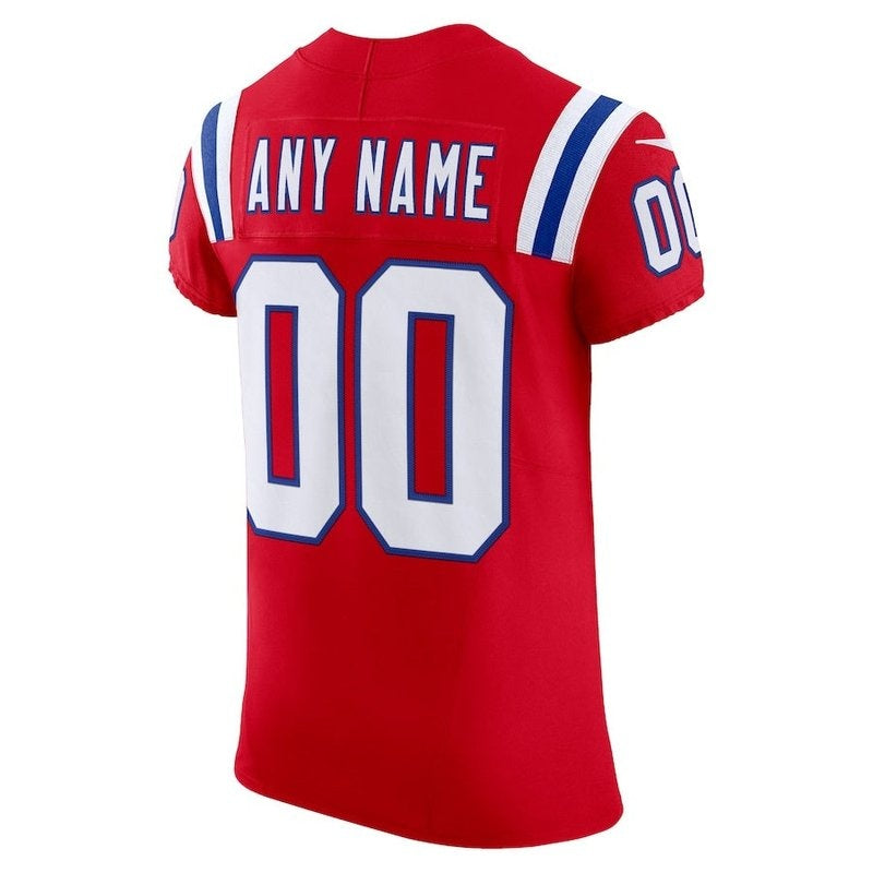 Patriots - Personalizada NFL Camisa - Vermelha