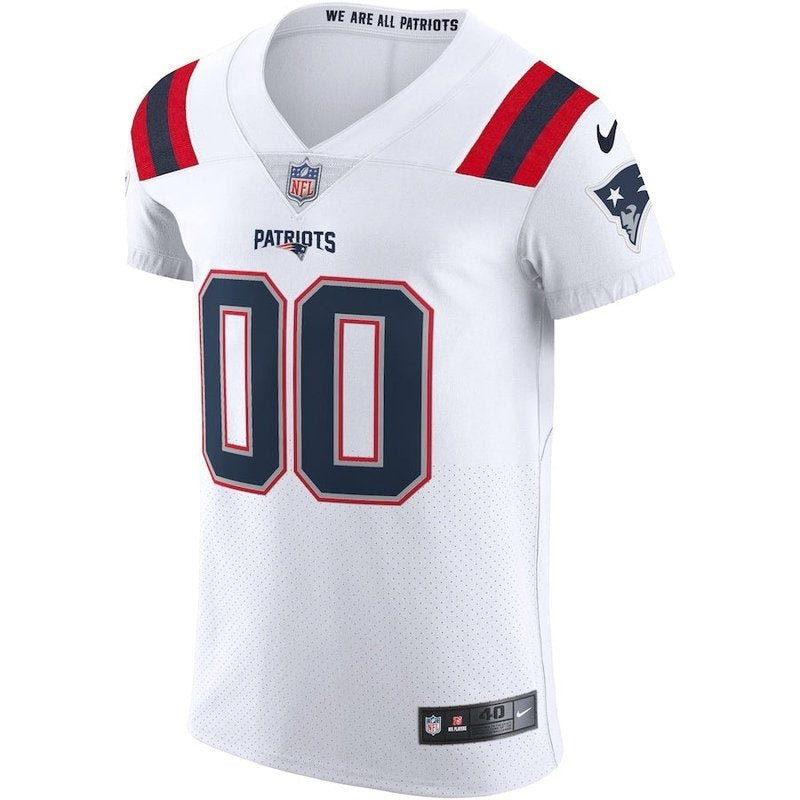 Patriots - Personalizada NFL Camisa - Branca