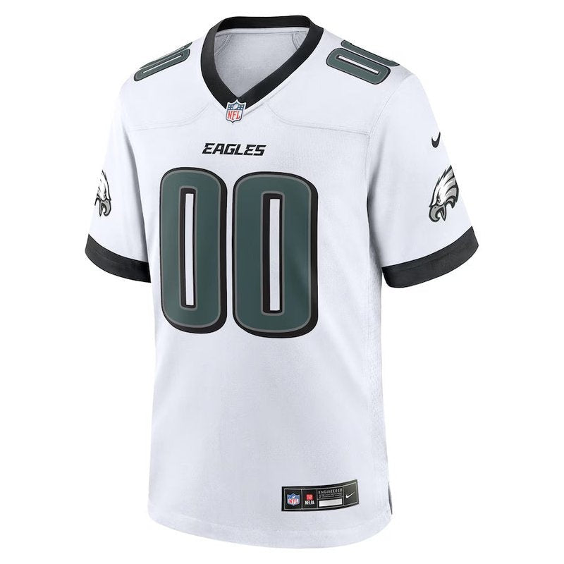 Philadelphia Eagles - Personalizada NFL Game Camisa - Branca