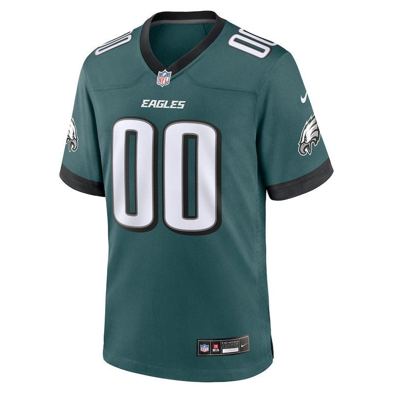 Philadelphia Eagles - Midnight Personalizada NFL Game Camisa - Verde
