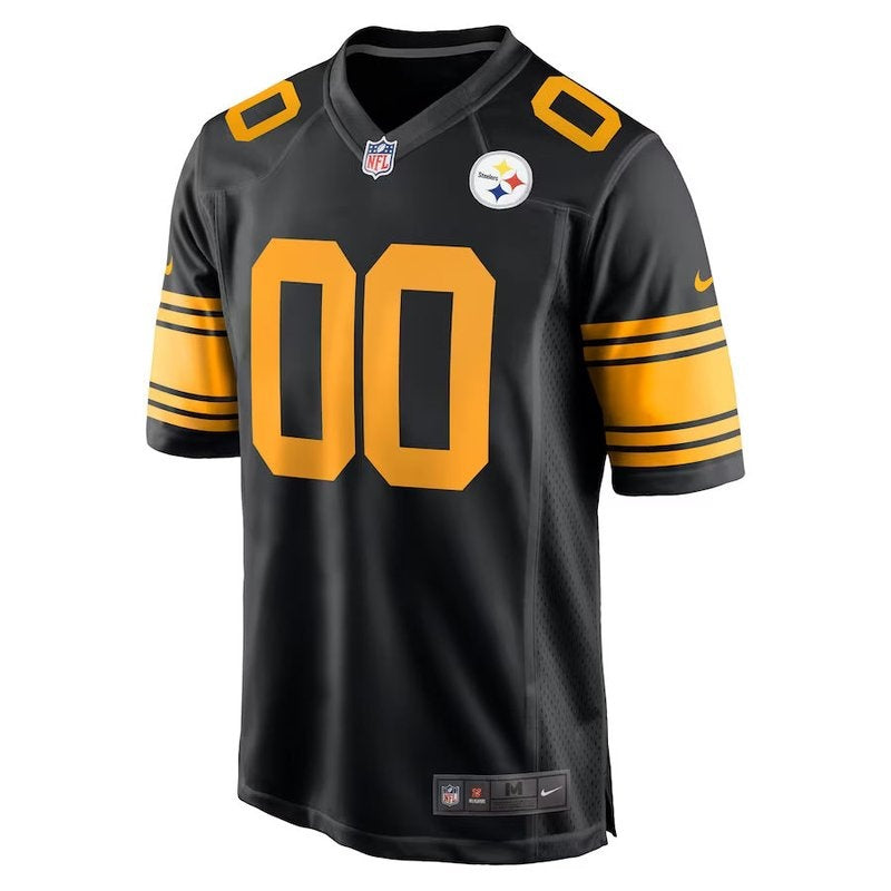 Pittsburgh Steelers - Alternate Personalizada NFL Game Camisa - Preta