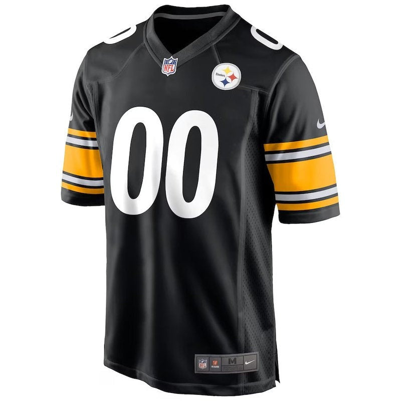 Pittsburgh Steelers - Personalizada NFL Game Camisa - Preta