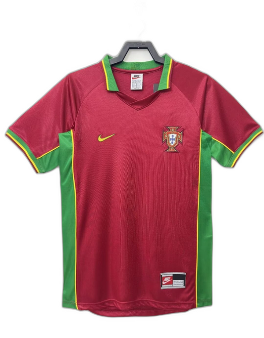 Portugal 1998 I Home Camisa - Versão Retrô