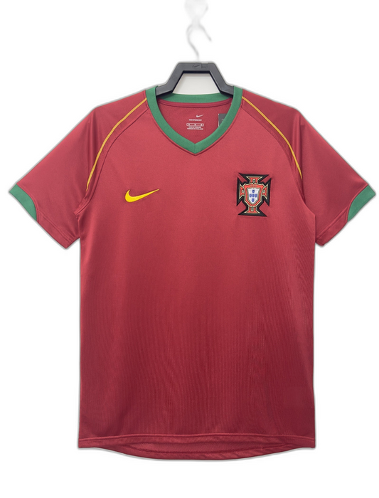 Portugal 2006 I Home Camisa - Versão Retrô