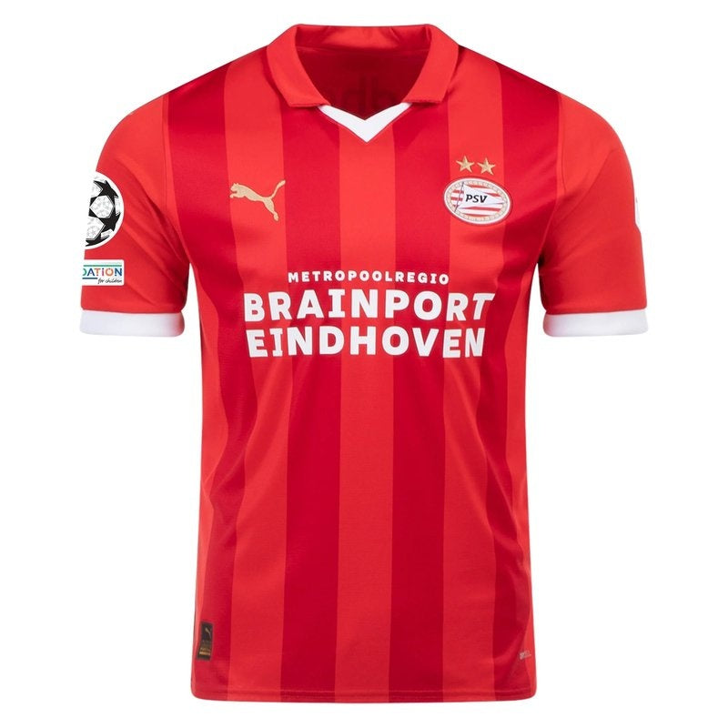 PSV Eindhoven 23/24 I Home UCL Camisa - Versão Torcedor
