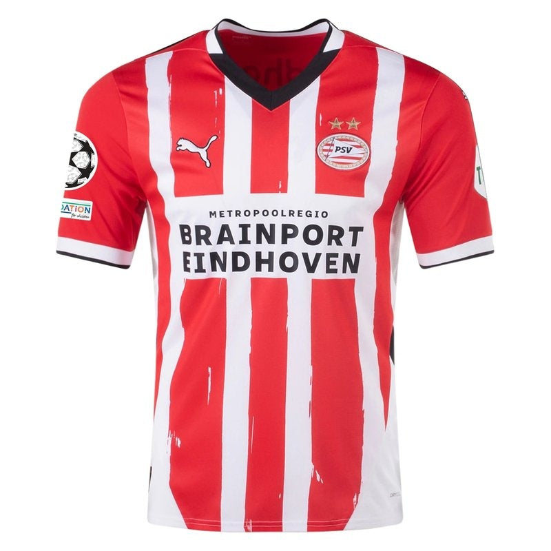 PSV Eindhoven 24/25 I Home UCL Camisa - Versão Torcedor