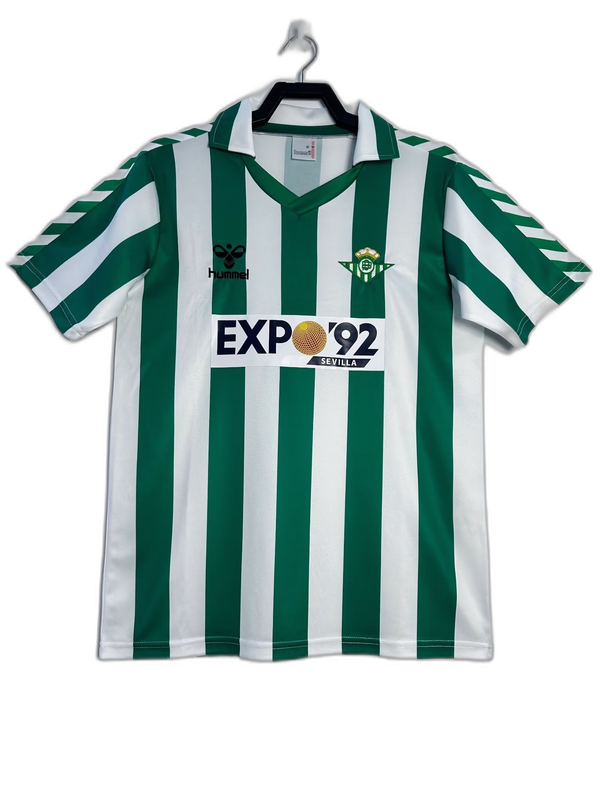 Real Betis 88/89 I Home Camisa - Versão Retrô