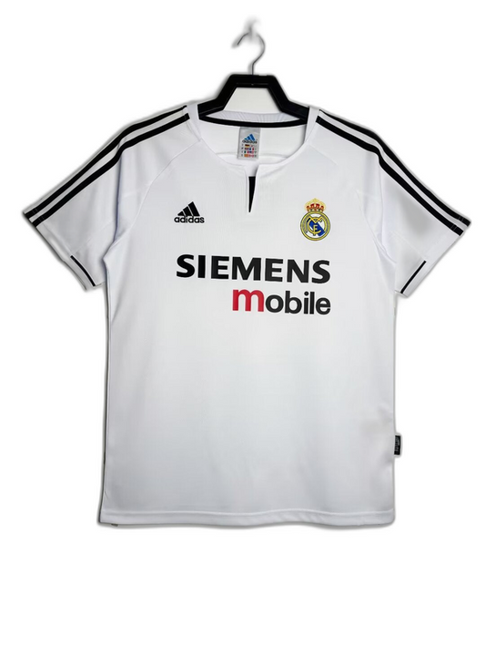 Real Madrid 03/04 I Home Camisa - Versão Retrô