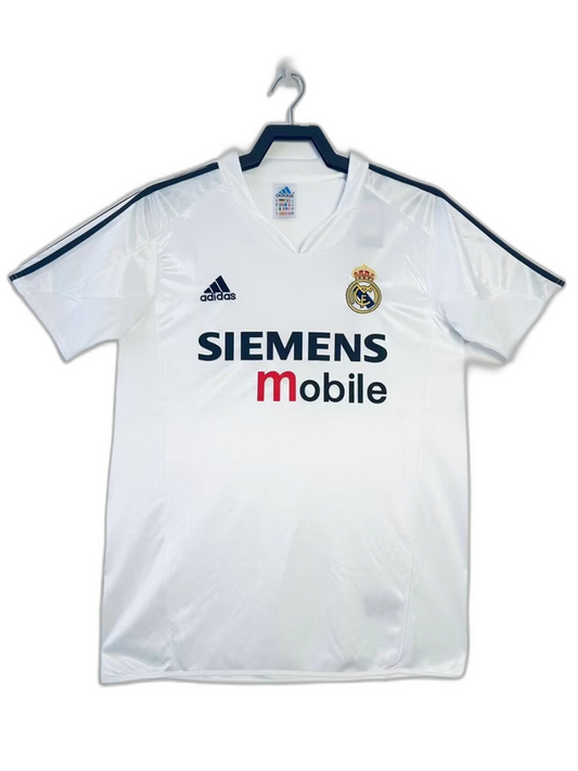 Real Madrid 04/05 I Home Camisa - Versão Retrô