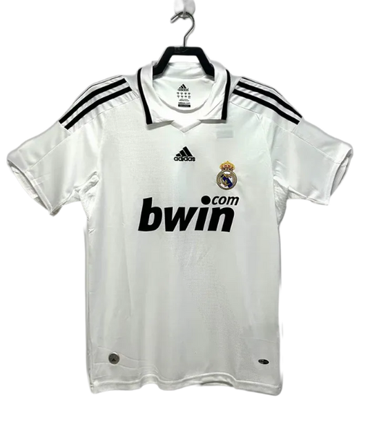 Real Madrid 08/09 I Home Camisa - Versão Retrô