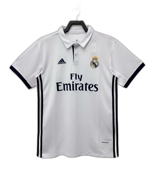 Real Madrid 16/17 I Home Camisa - Versão Retrô