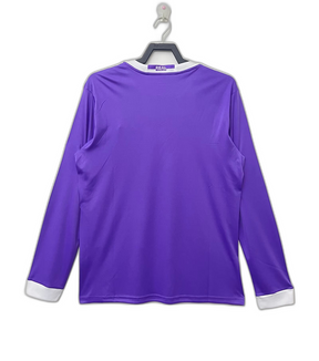 Real Madrid 16/17 II Away Jersey - Long Sleeve Retro Version