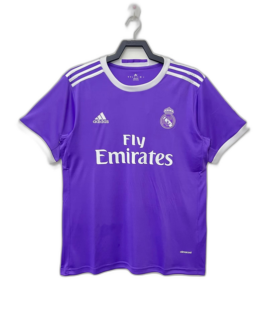 Real Madrid 16/17 II Away Camisa - Versão Retrô