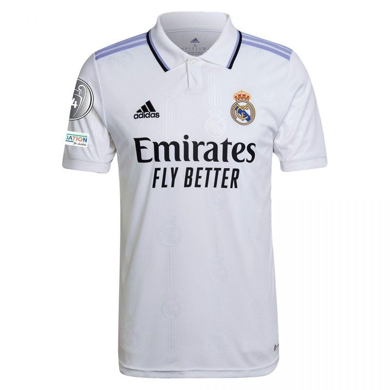 Real Madrid 22/23 UCL I Home Camisa - Versão Torcedor